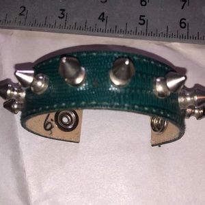 3 for $11. Green spike bracelet